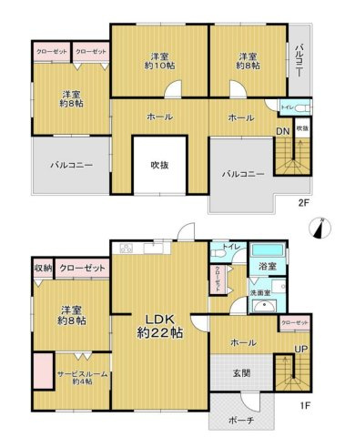 【間取り】 | 坂戸市柳町　中古戸建