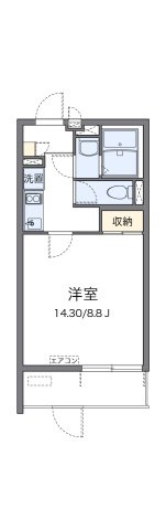 【間取り】 | クレイノアンジュ鶴間 | 代表的な間取のため実際の間取とは異なる場合があります