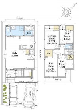 プラザ035②　新築一戸建て　01