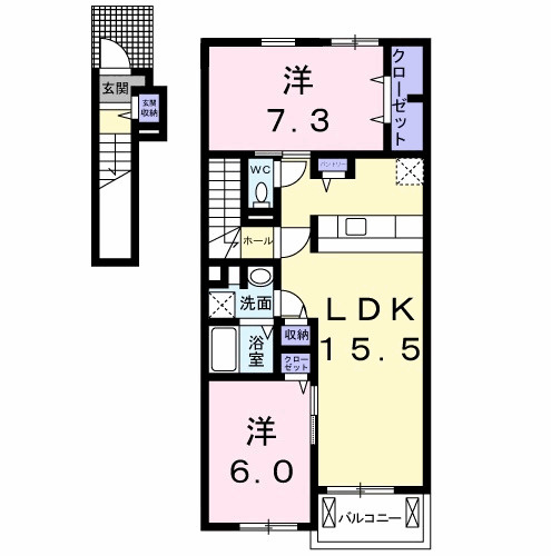 【間取り】 | ウィステリアタウン　Ⅷ