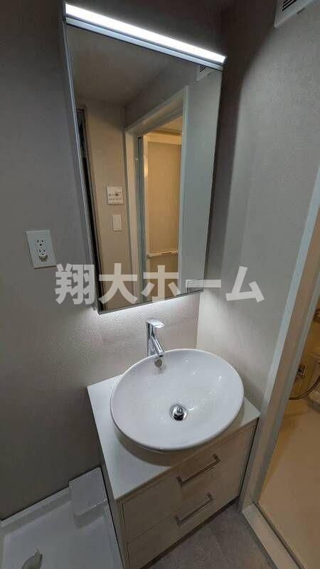aLATO菊川の洗面所