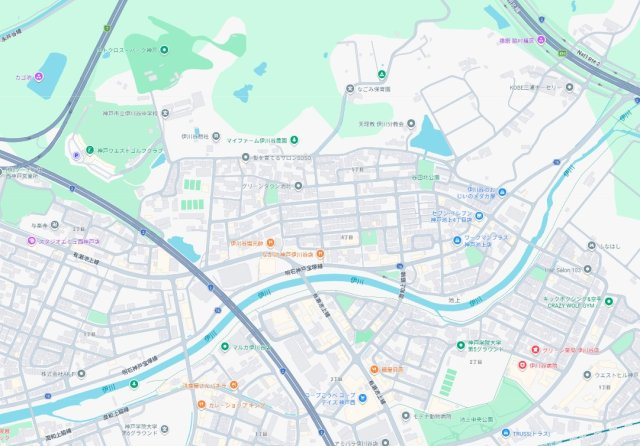 神戸市西区池上　第1期　新築一戸建ての地図