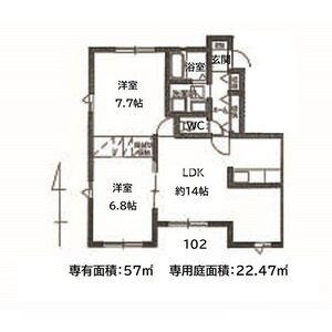 ウィズファニーⅣの間取り