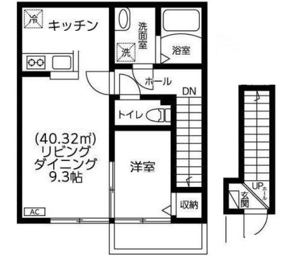 メゾン・ド・ロアの間取り|間取りです。