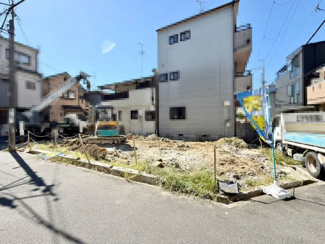 【外観】 | 南野田　新築戸建 | 
南海高野線「北野田」駅まで徒歩５分！毎日の通勤や通学に便利ですよ！