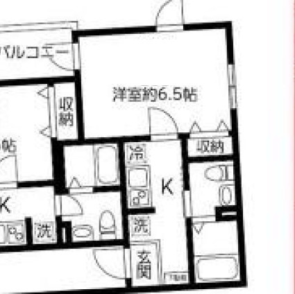 ウィングガーデン堀切１０３の間取り