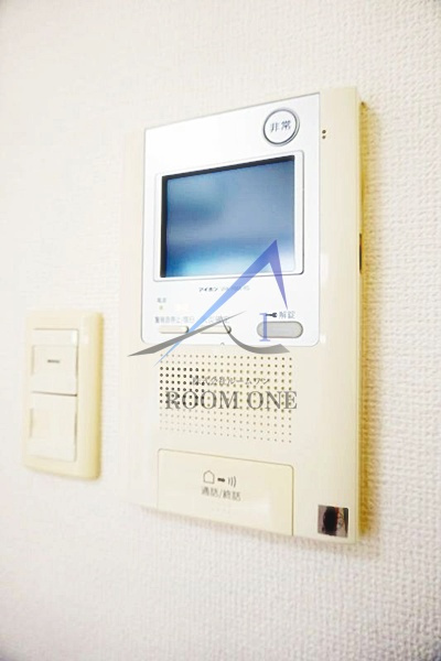 グランヴァン板橋本町Ⅱのセキュリティ|モニター付きインターホンです。