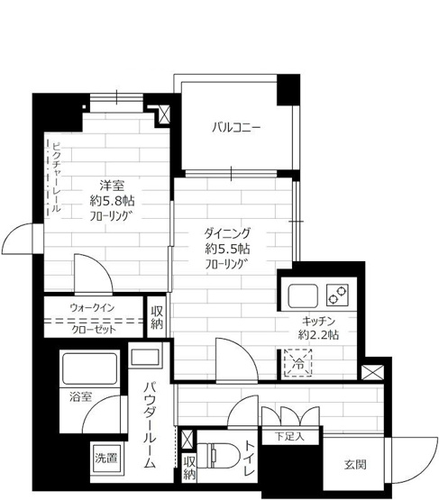 【間取り】 | ステージグランデ蔵前 | 間取り