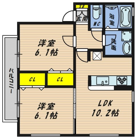 【間取り】 | ボナール