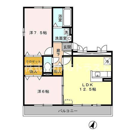 【間取り】 | ヴィクトワール　Ⅰ