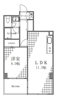 【間取り】 | ラ・フォレ根岸