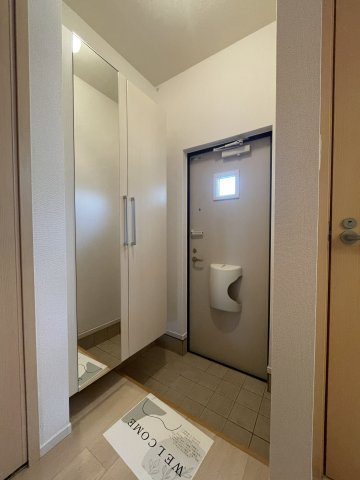 アルカンシェルＢの玄関
