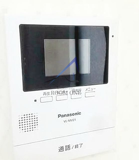 アジュール常盤台のセキュリティ|モニター付きインターホンです。