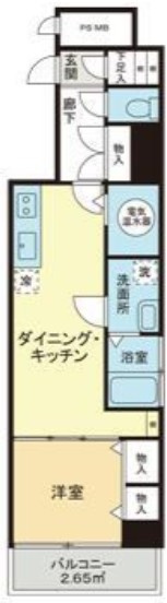 カテリーナ御苑の間取り|間取りです。