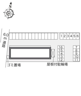 【区画図】 | レオパレスＫⅡ
