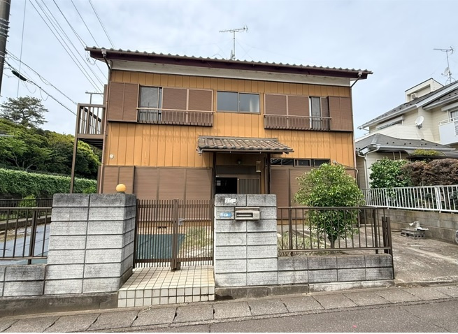 本郷借家の外観|路上駐車禁止となります。
