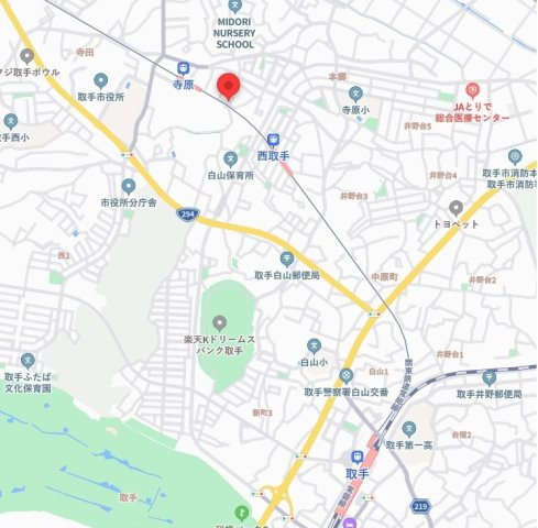 本郷借家の地図