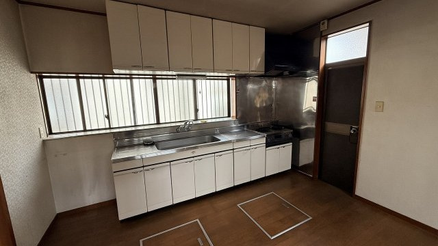 本郷借家のキッチン|リフォーム前写真