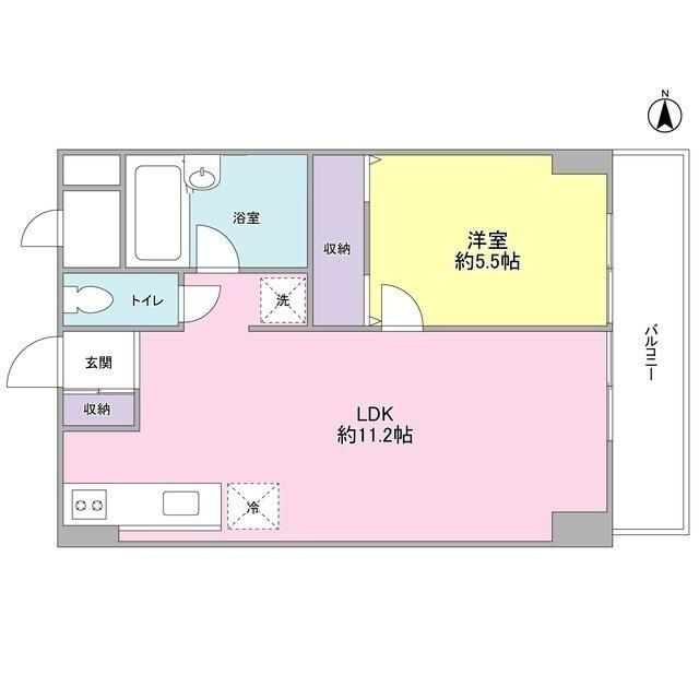 丸元マンションの間取り