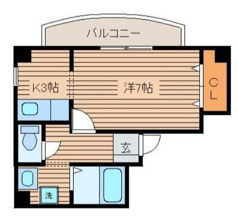 クレストハシモトの間取り