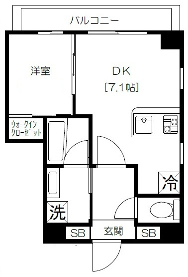 アジールコート芝公園の間取り|間取りです。