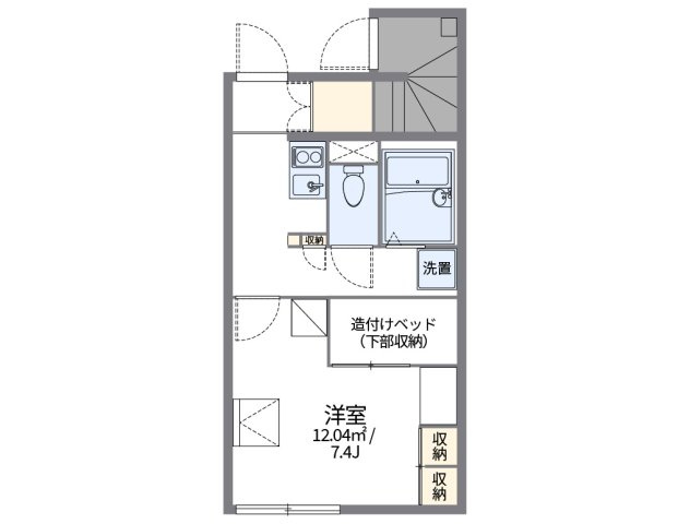 レオパレスソルの間取り
