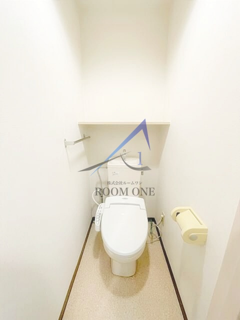 ＦＬＡＴＳ白金のトイレ|トイレです。