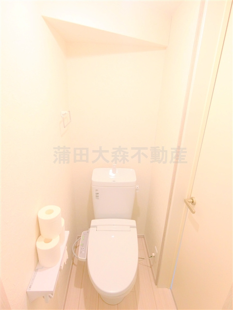 サークルハウス蒲田弐番館のトイレ|温水洗浄便座付きのトイレ