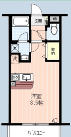 プティリヴィエールの間取り