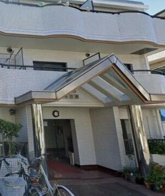 メゾン南行徳の玄関
