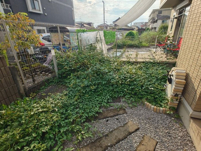 国立富士見台２丁目戸建　B棟の庭