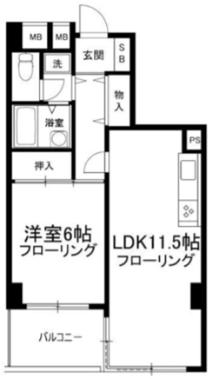 【間取り】 | ラ・フォレ根岸 | 間取り