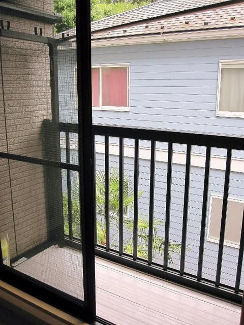 フォレスタ春日のバルコニー