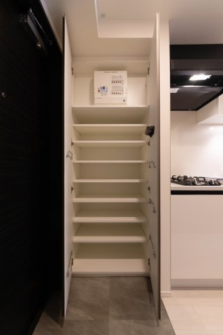 プラウドフラット品川大井町の収納|ちょっとした収納スペースも充実しています