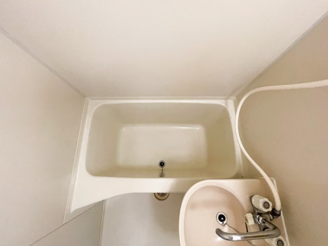 絹川ハイツの浴室|浴室（洗面一体型）