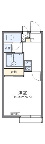 レオパレスＷＡＫＡＭＩＹＡの間取り