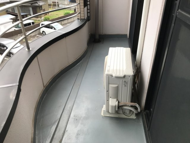 クレストール武蔵浦和のバルコニー
