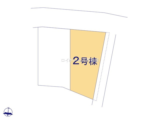 【区画図】 | 一宮市今伊勢町馬寄字東更屋敷52-1『仲介料無料』新築戸建て | 2号棟