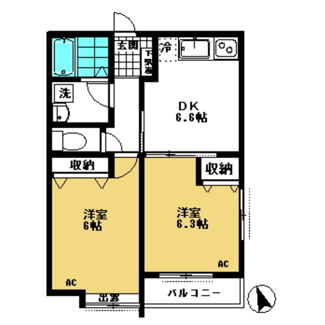 【間取り】 | 関町ユキハイツ