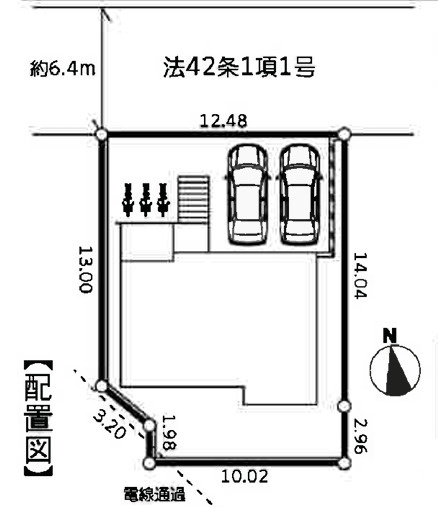 ●あざみ野駅　新築戸建の区画図