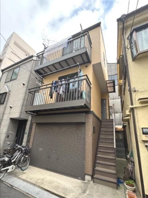葛飾区白鳥２丁目のアパートの外観