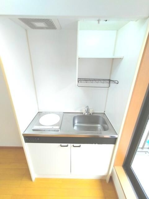 葛飾区白鳥２丁目のアパートのキッチン