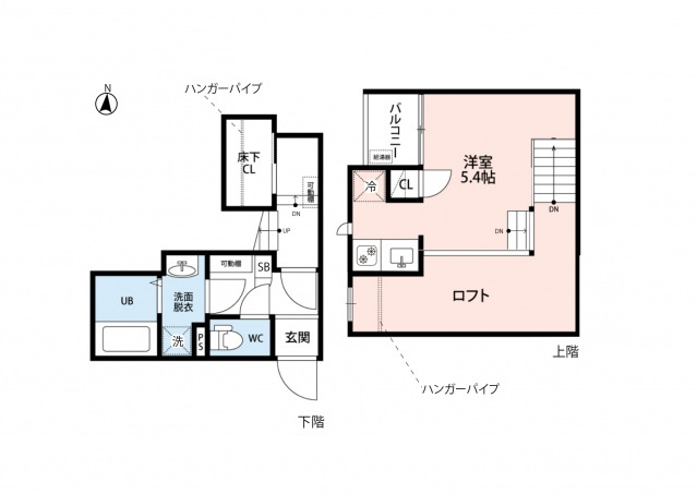 【間取り】 | ＣＢヴィレッタ竹下駅南