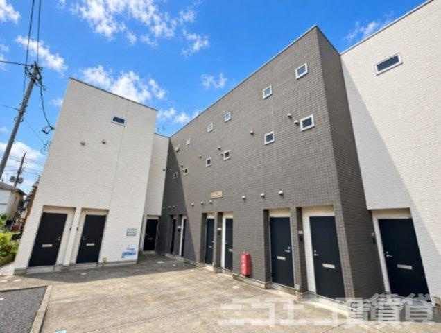 足立区西綾瀬４丁目のアパートの外観パース