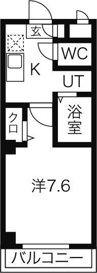 【間取り】 | アミュズマン亀城