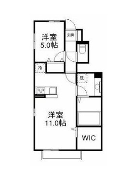 エスポワールKの間取り