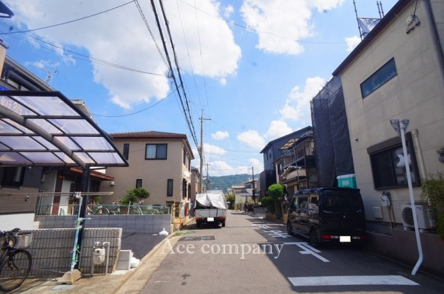 【前面道路含む現地写真】 | 八尾市二俣1丁目 | 【前面道路：ゆったり幅員約6.7ｍ！】