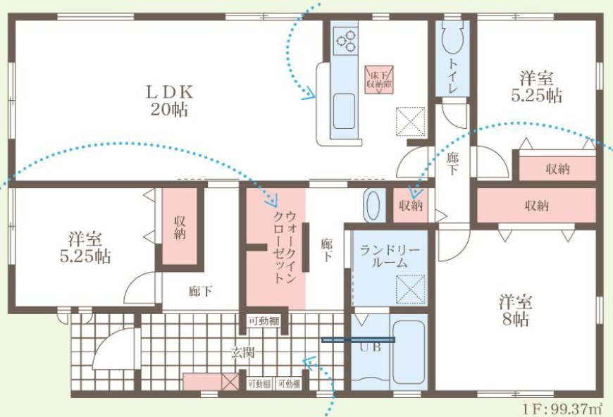 練習用●17(土)18(日)現地説明会！大和郡山市額田部北町　第6期　新築一戸建ての間取り