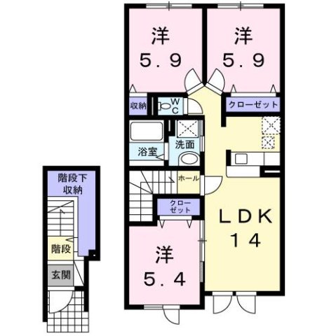 ブレスウインドの間取り