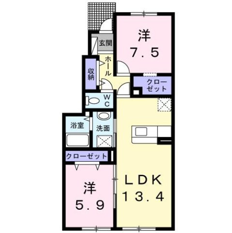 エス・スールの間取り